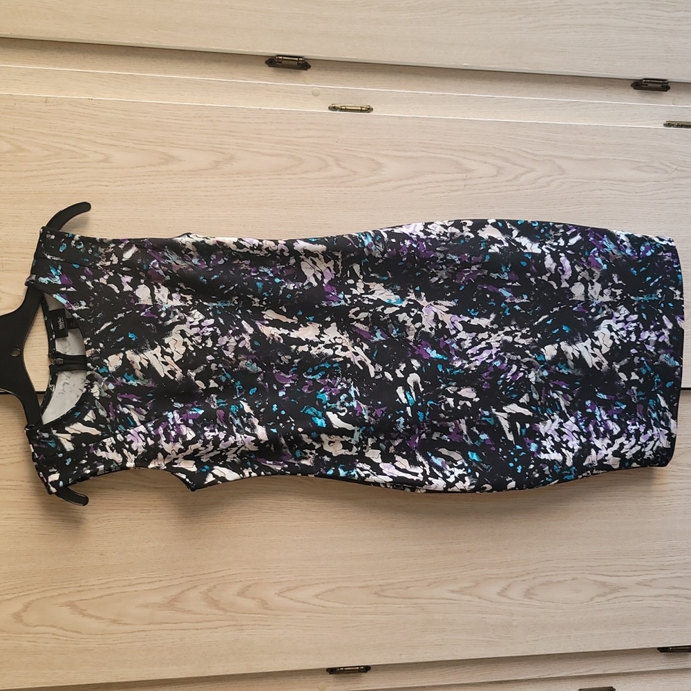 NWT Mossimo Splattered Pattern Dress